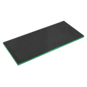 Sealey Easy Peel Shadow Foam® 1200 x 550 x 30mm - Green/Black
