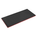 Sealey Easy Peel Shadow Foam® 1200 x 550 x 30mm - Red/Black