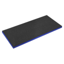 Sealey Easy Peel Shadow Foam® 1200 x 550 x 50mm - Blue/Black