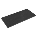 Sealey Easy Peel Shadow Foam® 1200 x 550 x 50mm - Black/Black