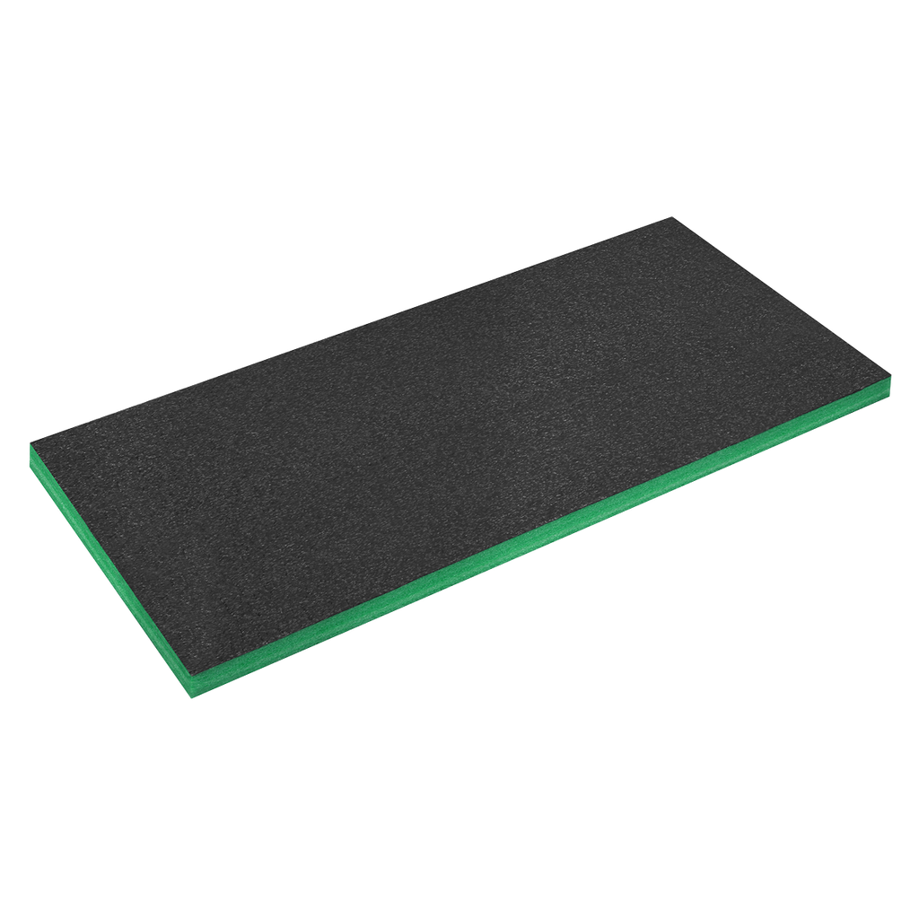 Sealey Easy Peel Shadow Foam® 1200 x 550 x 50mm - Green/Black