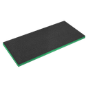 Sealey Easy Peel Shadow Foam® 1200 x 550 x 50mm - Green/Black