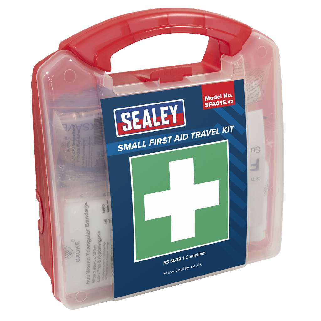 Sealey First Aid Kit, Small - BS 8599-1 Compliant