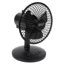 3-Speed Oscillating USB Desk Fan 6"