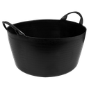 Heavy-Duty Flexi Tub 30L - Black