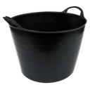 Sealey Heavy-Duty Flexi Tub 40L - Black