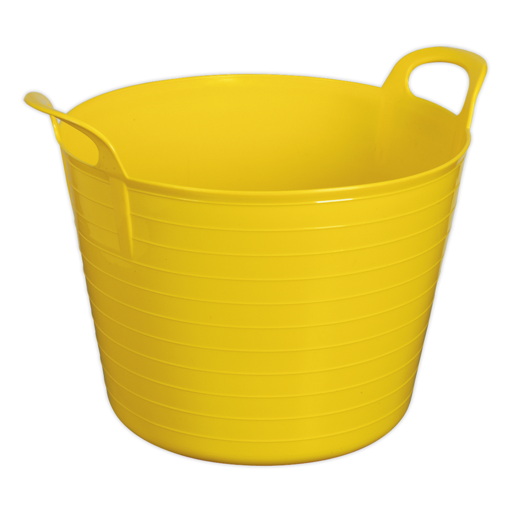 Sealey Heavy-Duty Flexi Tub 40L - Yellow