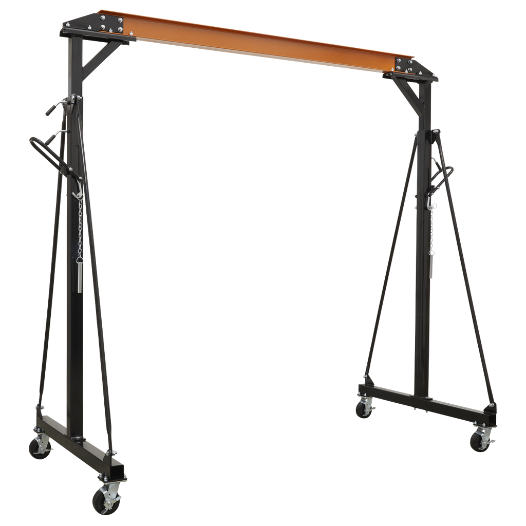 Sealey Portable Lifting Adjustable Gantry Crane 1 Tonne