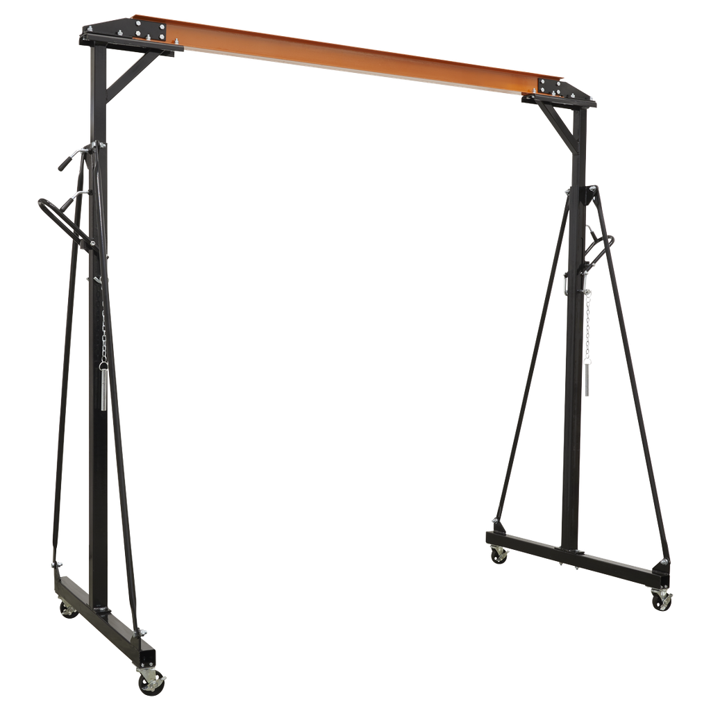 Sealey Portable Lifting Adjustable Gantry Crane 0.5 Tonne