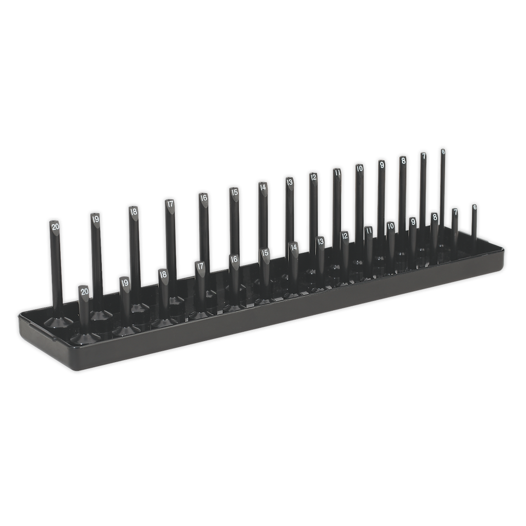 Sealey Premier Socket Holder 3/8"Sq Drive 6-20mm
