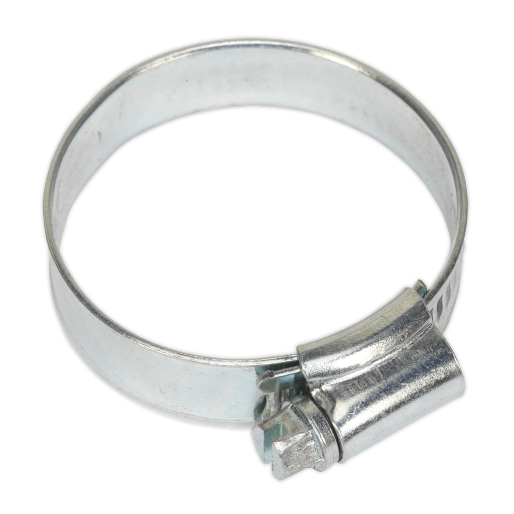 Sealey Zinc Plated Hose Clip 32-44mm - Pack of 20