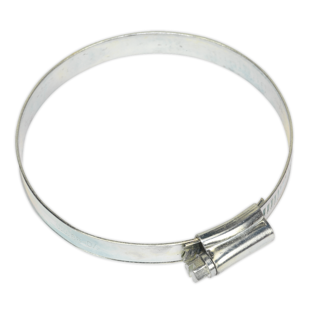 Sealey Zinc Plated Hose Clip 70-89mm - Pack of 10