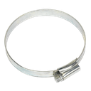 Zinc Plated Hose Clip 70-89mm - Pack of 10