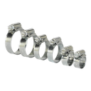 Zinc Plated Hose Clip Assortment 8-29mm 30pc