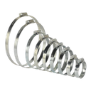 Zinc Plated Hose Clip Assortment 44-160mm 26pc