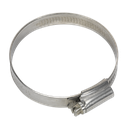 Sealey Stainless Steel Hose Clip 51-70mm - Pack of 10