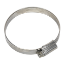 Sealey Stainless Steel Hose Clip 64-76mm - Pack of 10