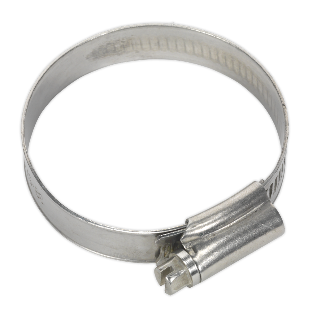 Sealey Stainless Steel Hose Clip 38-57mm - Pack of 10