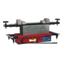 Sealey Jacking Beam 2 Tonne with Arm Extenders & Flat Roller Supports