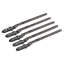 Jigsaw Blade for Hard Wood 83mm 18tpi - Pack of 5