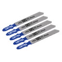 Sealey Jigsaw Blade for Metal 92mm 17-24tpi - Pack of 5