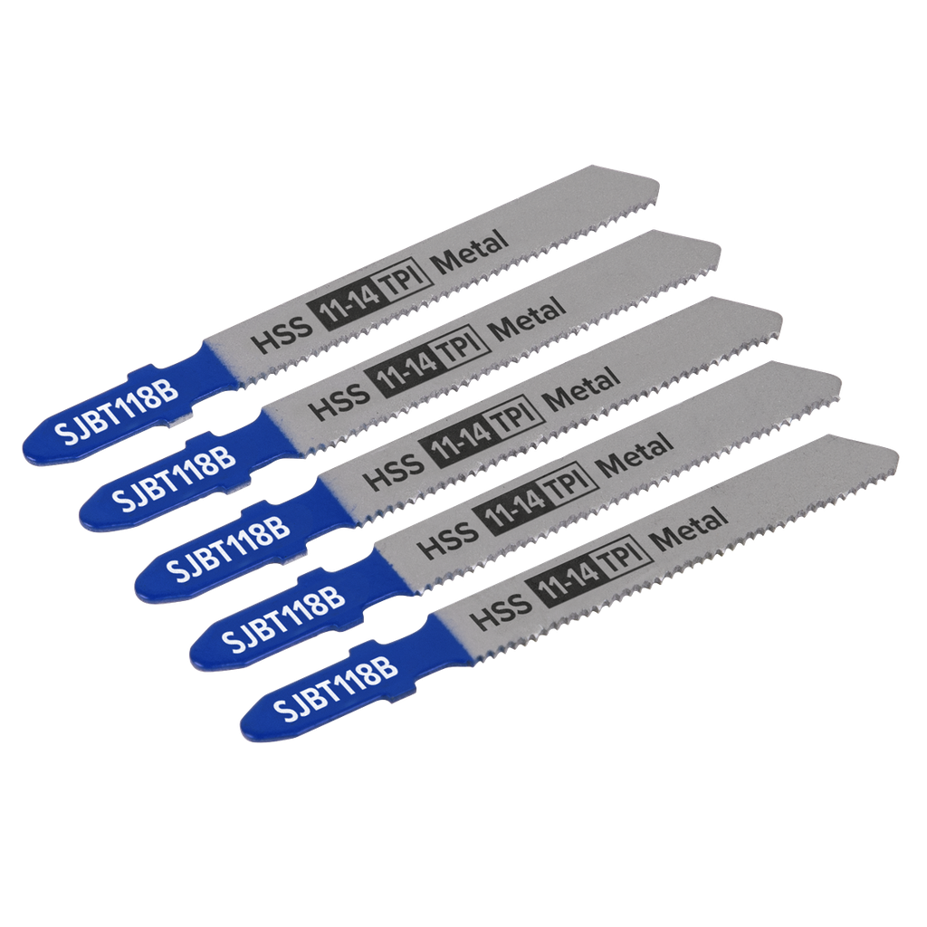 Jigsaw Blade for Metal 92mm 11-14tpi - Pack of 5
