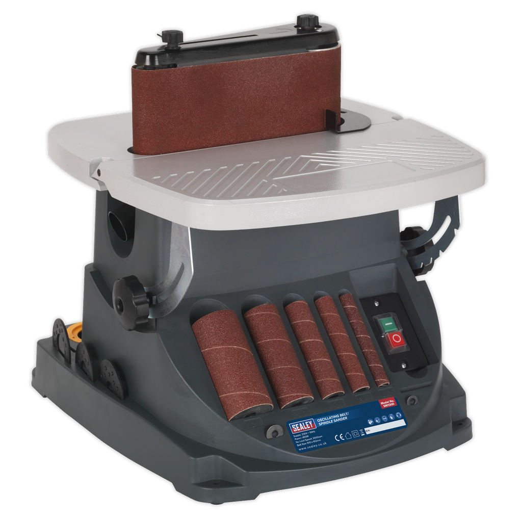 Sealey Oscillating Belt & Spindle/Bobbin Sander 230V