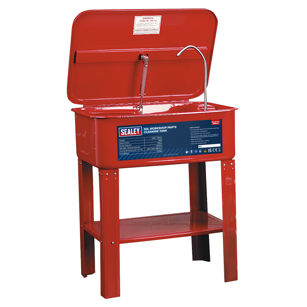 Sealey Workshop Parts Washer 50L