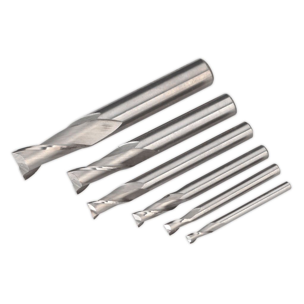 Sealey HSS End Mill Set MT2 3-10mm