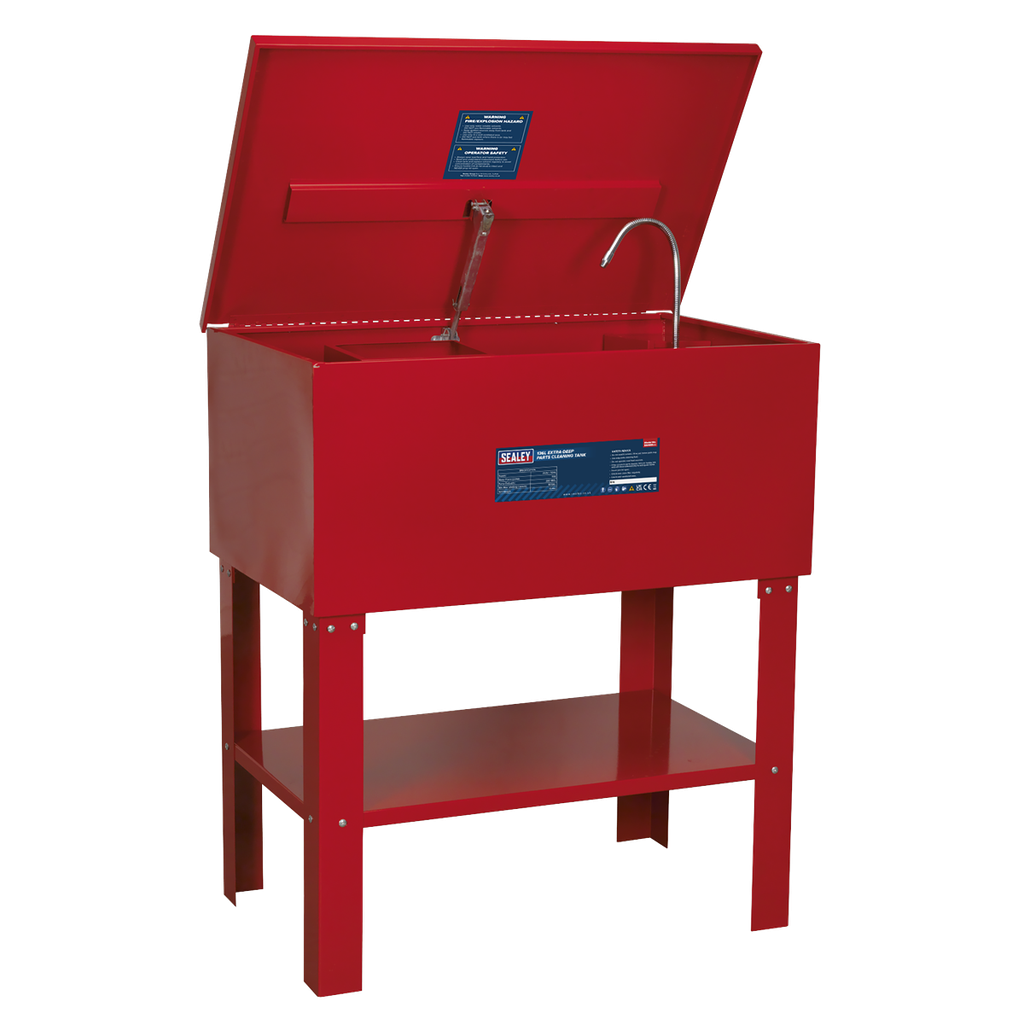 Sealey Extra-Deep Parts Washer 136L