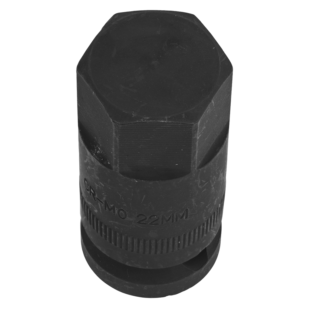 Sealey Motorcycle Wheel Nut Socket 1/2"Sq Drive H22