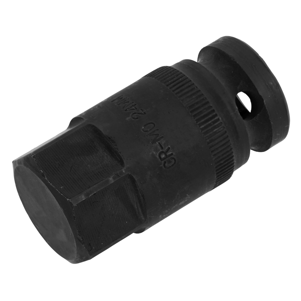 Sealey Motorcycle Wheel Nut Socket H24 1/2"Sq Drive