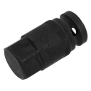 Sealey Motorcycle Wheel Nut Socket H24 1/2"Sq Drive