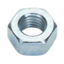 Sealey Zinc Plated Steel Nut M12, DIN 934 - Pack of 25