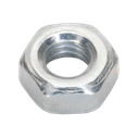 Sealey Zinc Plated Steel Nut M4, DIN 934 - Pack of 100