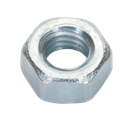 Zinc Plated Steel Nut M5, DIN 934 - Pack of 100