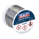 Sealey Quick Flow Solder Wire 2% 0.7mm/22SWG 0.5kg Reel