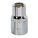 Sealey Premier Fully Polished Socket 1/2"Sq Drive 11mm