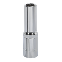 Premier Fully Polished Deep Socket 1/2"Sq Drive 12mm