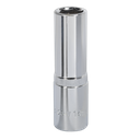 Sealey Premier Fully Polished Deep Socket 1/2"Sq Drive 14mm