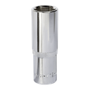 Sealey Premier Fully Polished Deep Socket 1/2"Sq Drive 19mm