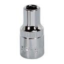 Sealey Premier Fully Polished Socket 1/4"Sq Drive 5mm