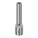 Sealey Premier Fully Polished Deep Socket 1/4"Sq Drive 5mm