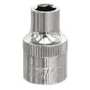 Sealey Premier Fully Polished Socket 3/8"Sq Drive 7mm