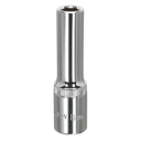 Sealey Premier Fully Polished Deep Socket 3/8"Sq Drive 8mm