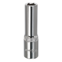 Sealey Premier Fully Polished Deep Socket 3/8"Sq Drive 9mm