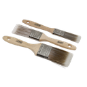 Wooden Handle Paint Brush Set 3pc
