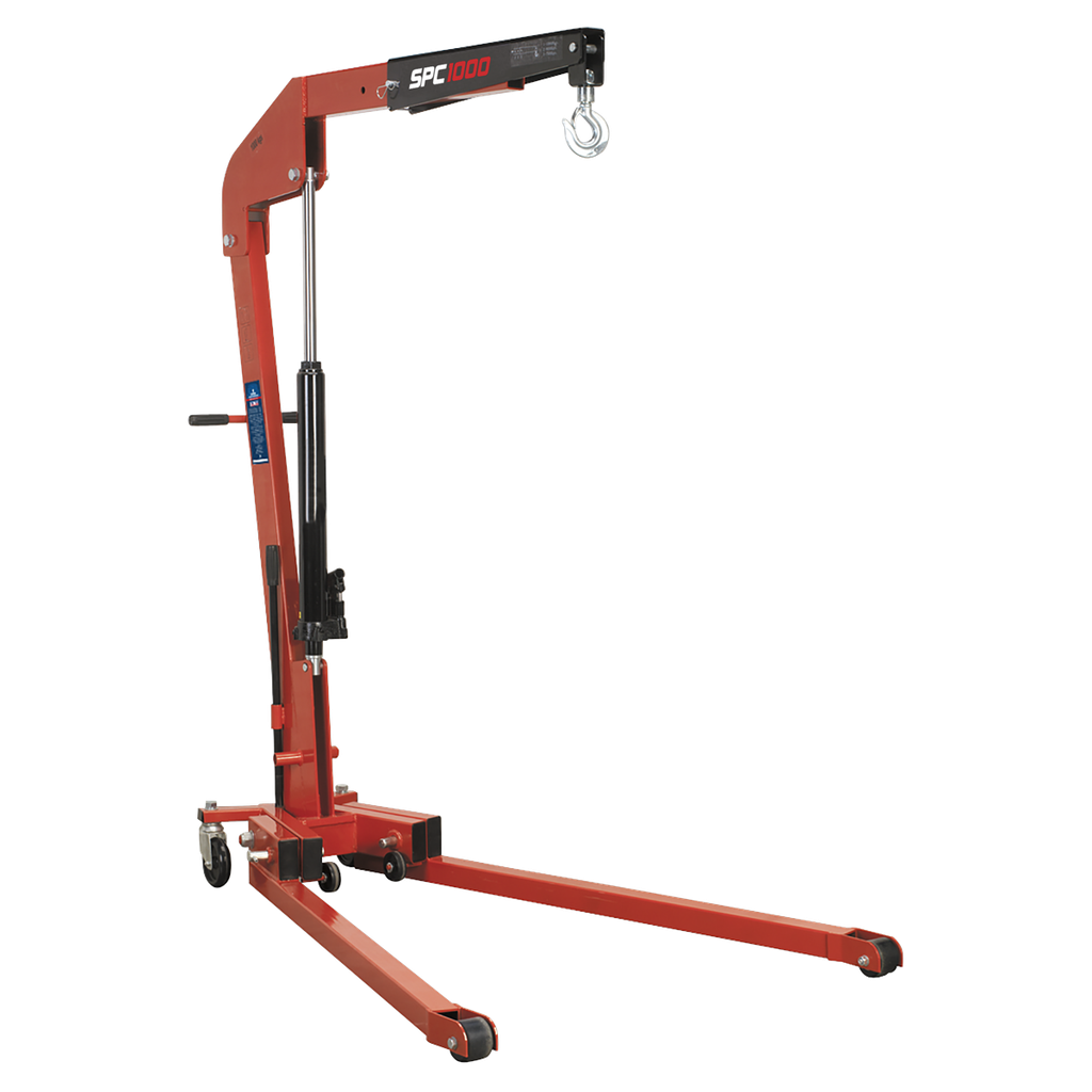 Sealey Folding Engine Crane 1 Tonne