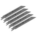 Sealey Reciprocating Saw Blade for Wood & Plastics 150mm 10tpi -