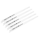 Reciprocating Saw Blade for Wood & Nails 230mm 6tpi - Pack of 5